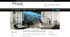 Desktop Screenshot of primeuk.com